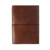 brown leather cover with elastic to suit A5 front