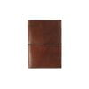 brown leather cover with elastic to suit A6 front