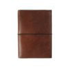 brown leather cover with elastic to suit B6 front