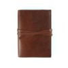 brown leather cover with tie to suit B6 front
