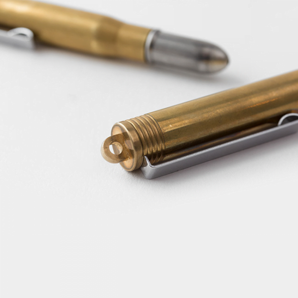 brass pen travelers company stationery oxidize