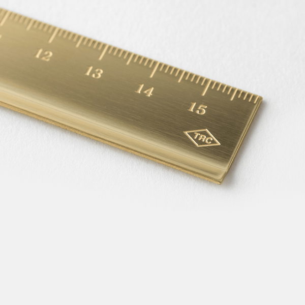 brass ruler travelers company stationery detail 2