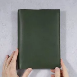 A5 Classic – Forest Green Leather Cover