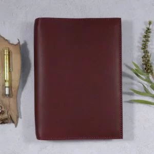 A5 Classic – Mahogany Leather Cover