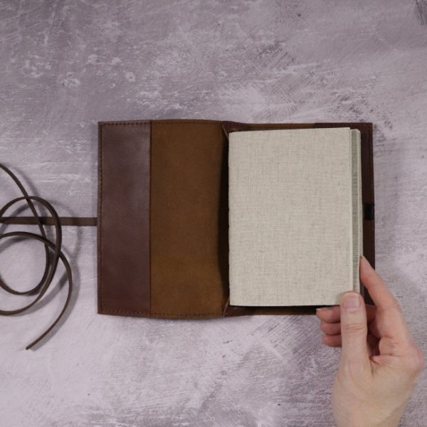 leather travel journal notebooks hand
