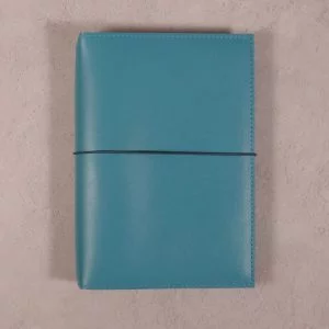 A5 – Teal Blue Leather Cover
