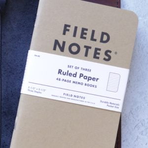 field notes kraft set of 3