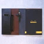 Top Bound Black - Rhodia Lined Notepad