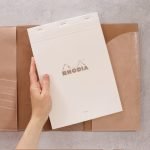 Rhodia Lined Notepad - White (top bound)