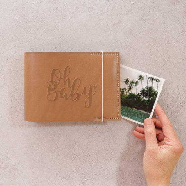 oh baby emboss brag book nude leather