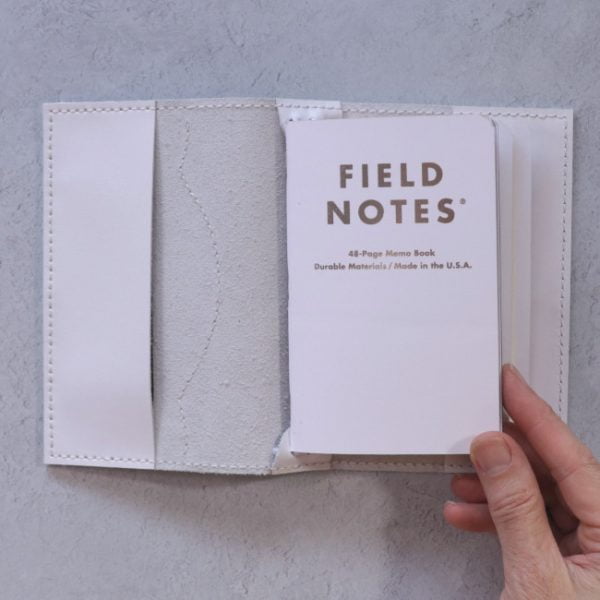 unicorn pastels white pocket size inside field notes