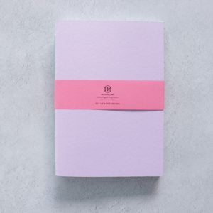 Grid A5 Pastel Softcover Notebook 64 pg – 4 pack