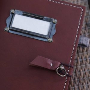 Antique Library Leather Journal & Linen Notebooks