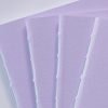menu planner shopping list notebook pastel purple