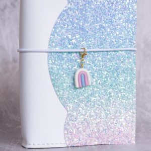 Pastel Rainbow Journal Charm
