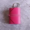 mini journal keyring - fucshia colour