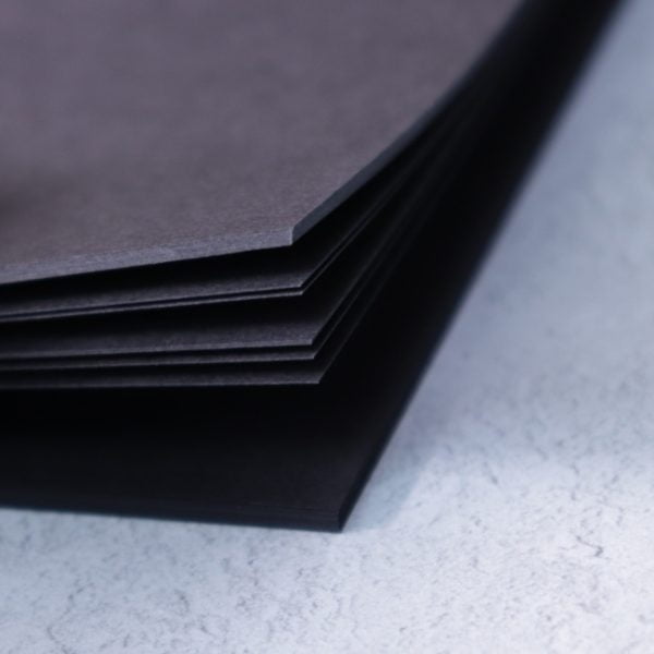 Black paper notebook - all black