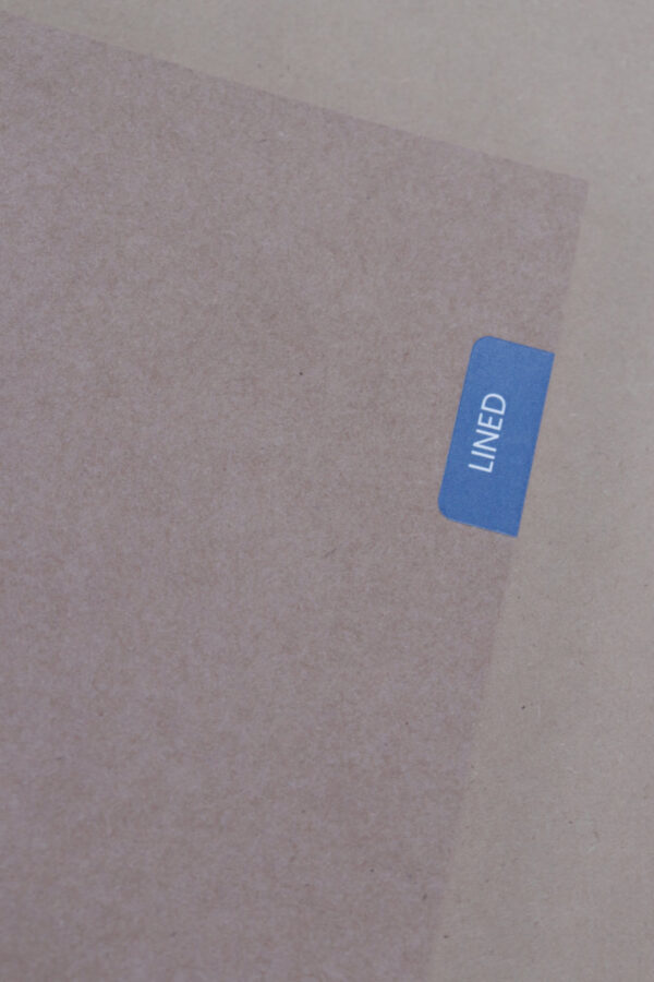 A5 KRAFT Cover - Lined Notebook